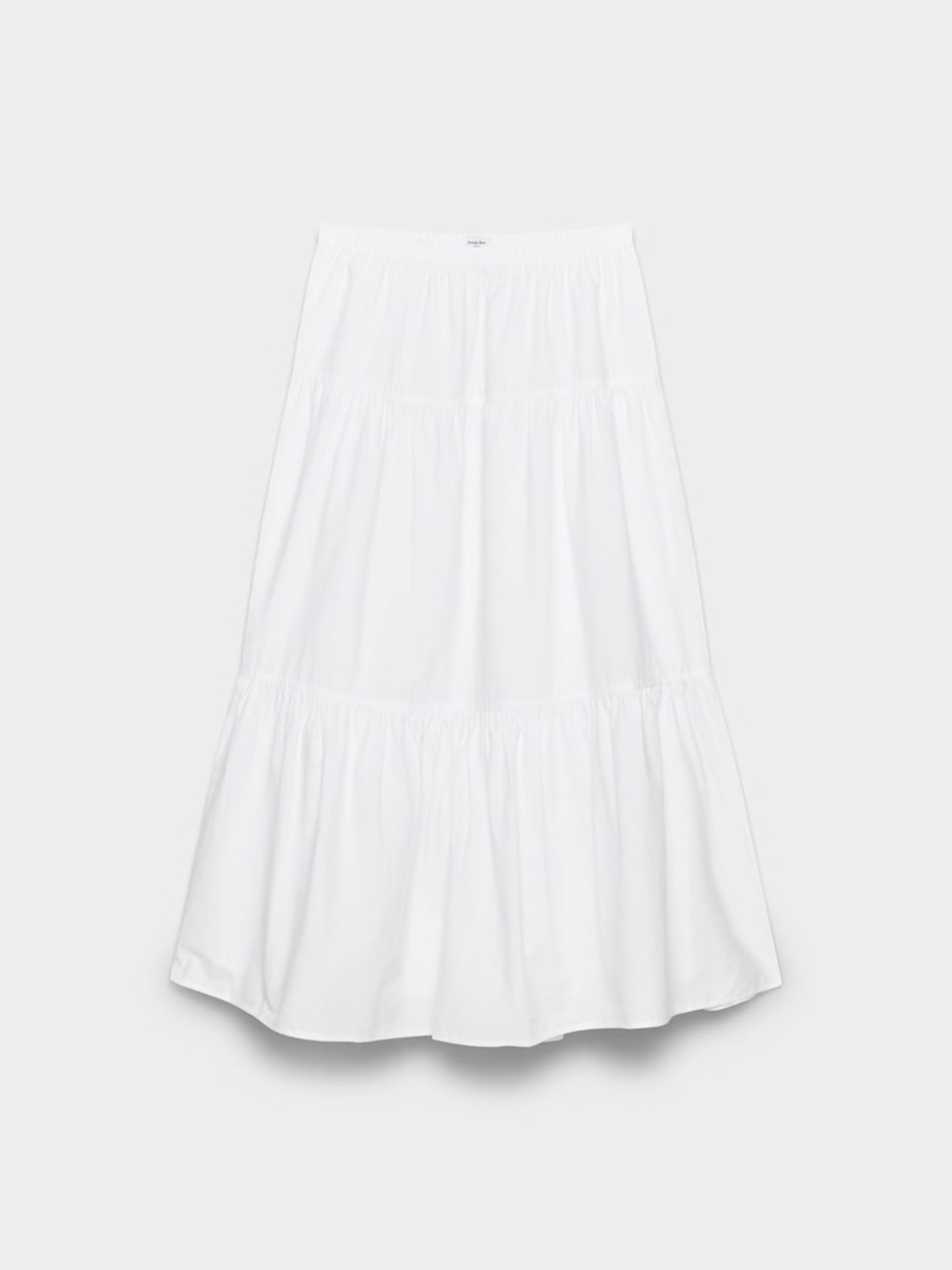 Aritzia White Tiered Maxi Skirt - NOT FOR SALE